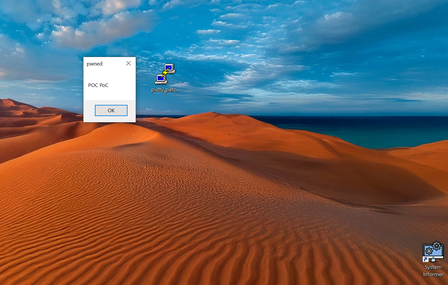 First patcher attempt — incorrect result